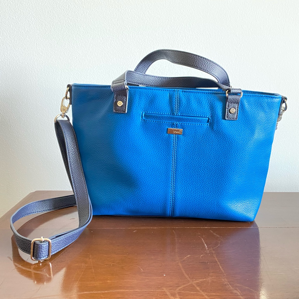 Jewell By Thirtyone Tote Bag Purse Blue, Adoption Fundraiser